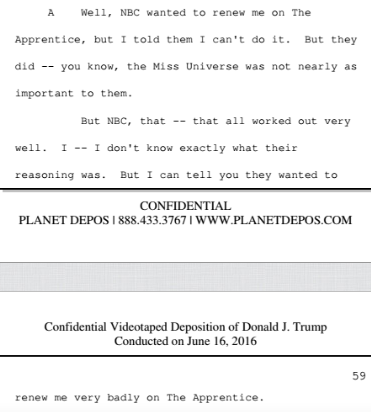 Illustration for article titled Donald Trump's Deposition Tapes: The Greatest Hits